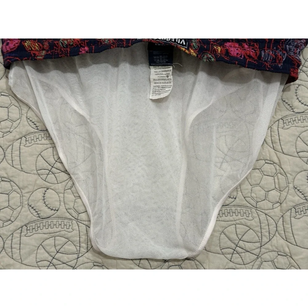 Vilebrequin Men Swim Shorts Graffiti Pattern Tag Size‎ XXL
